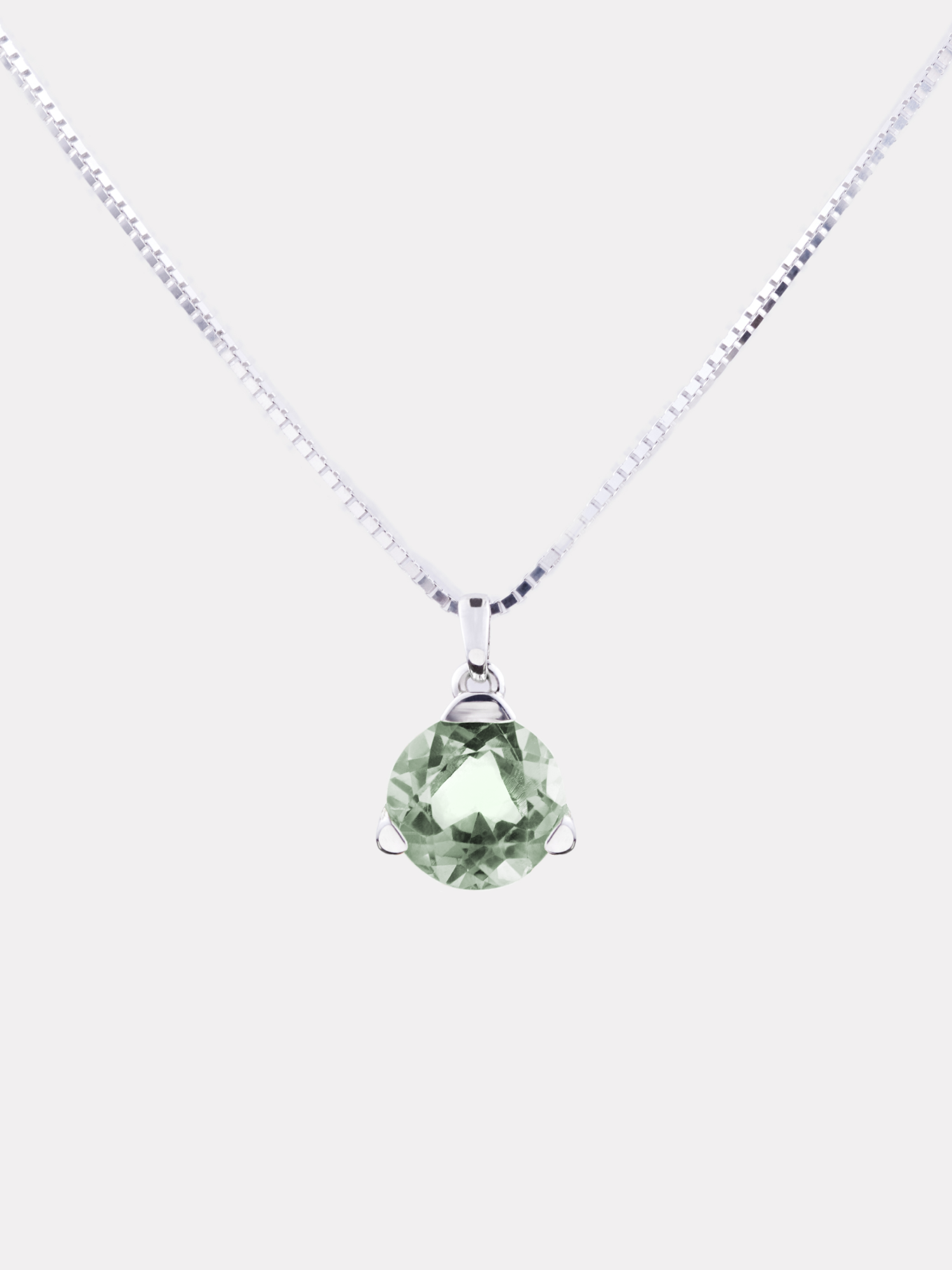 colar Gianfranco Prasiolita