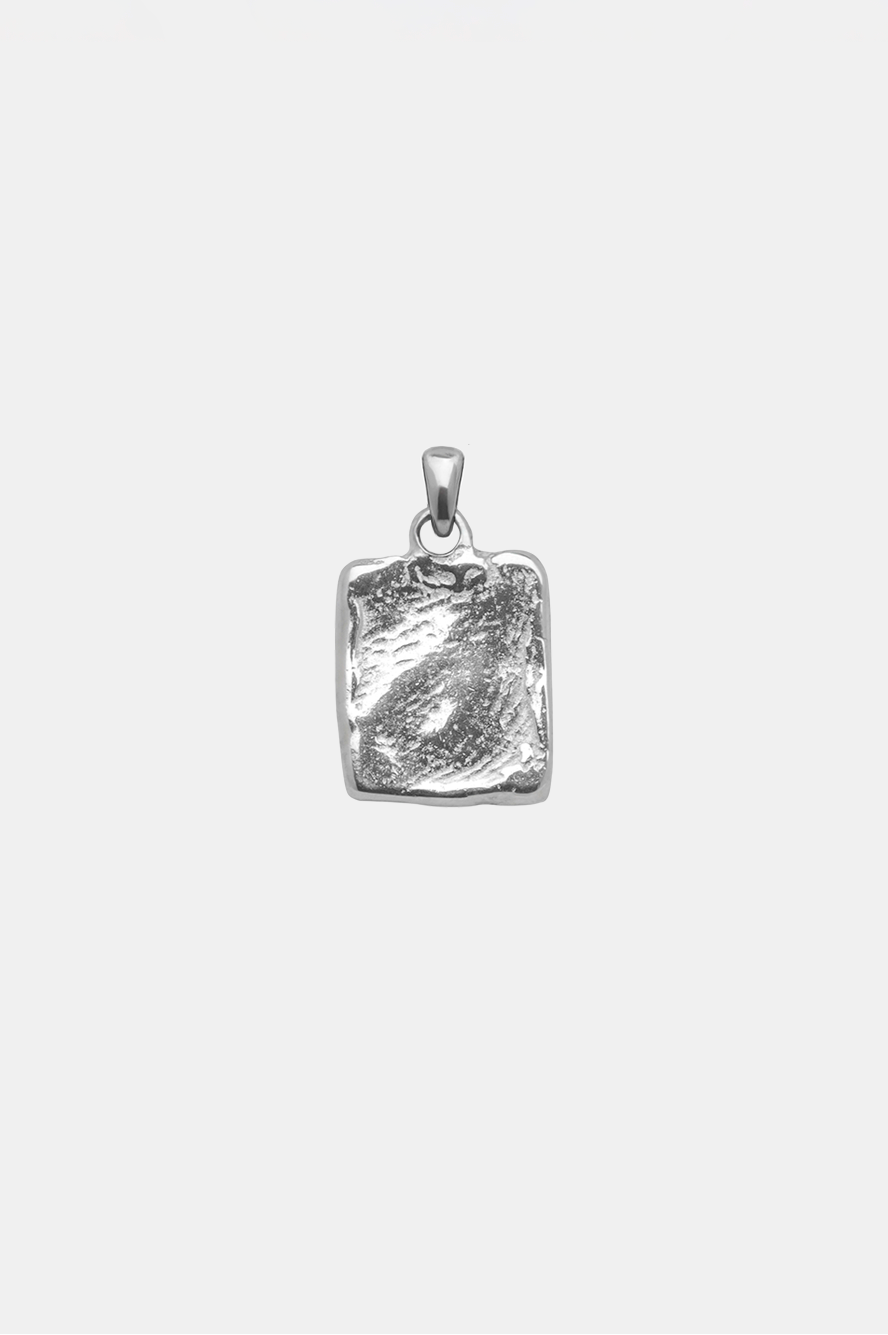 pingente Medalha Quadrada