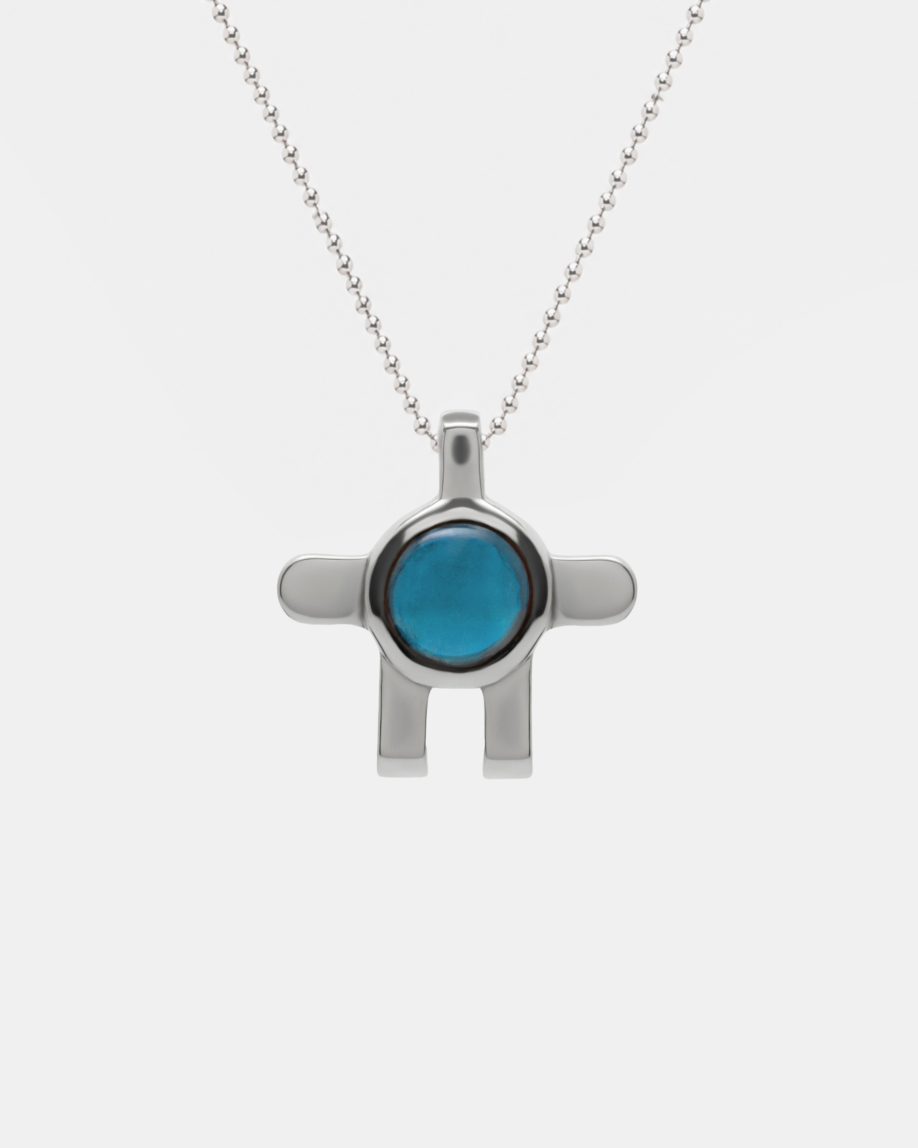 colar Chiquinho Azul