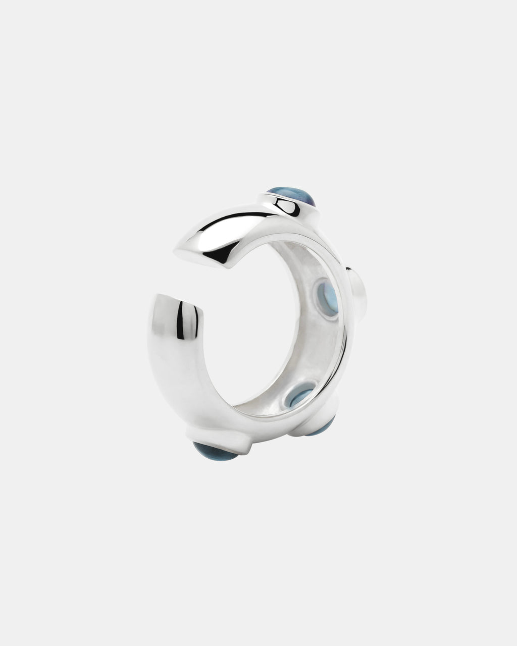 earcuff Zinga Azul