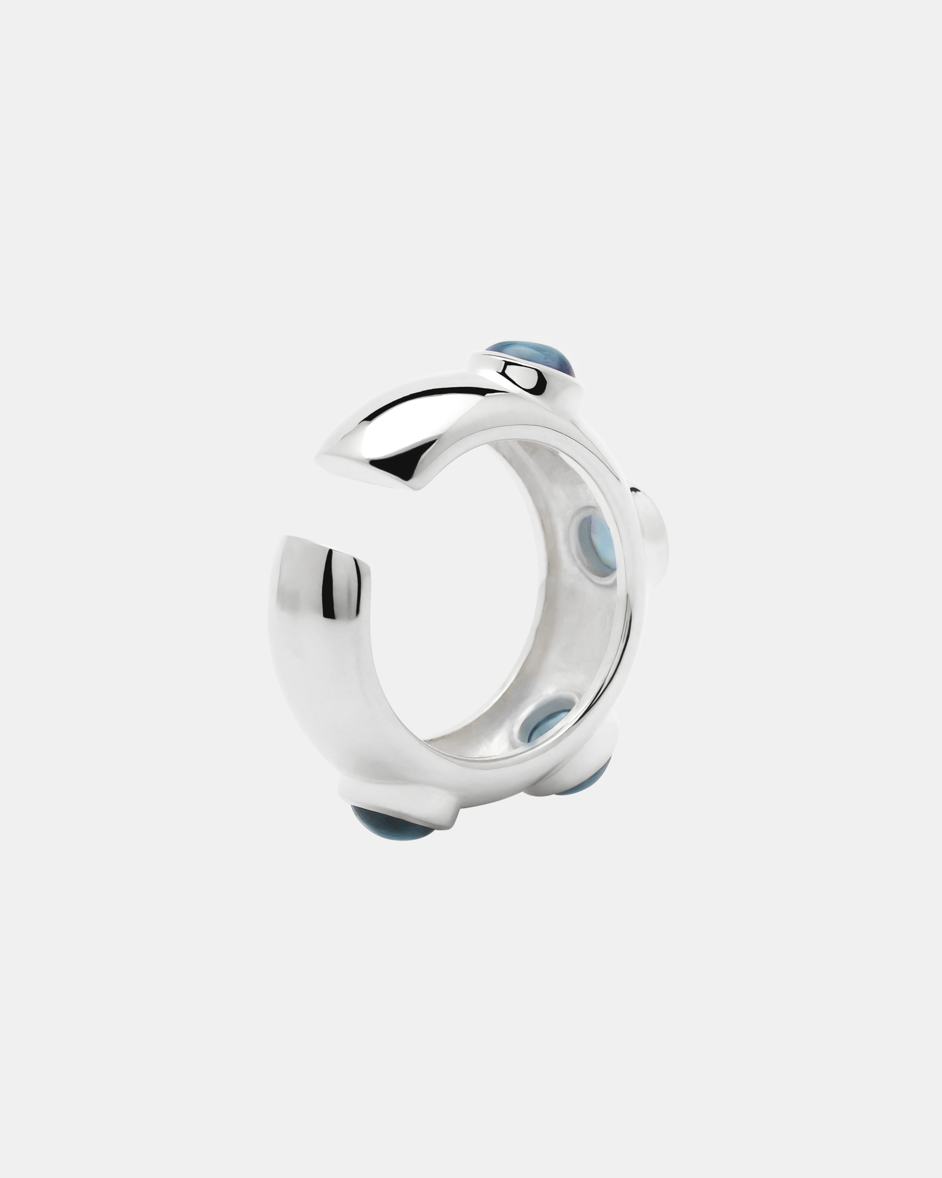 earcuff Zinga Azul