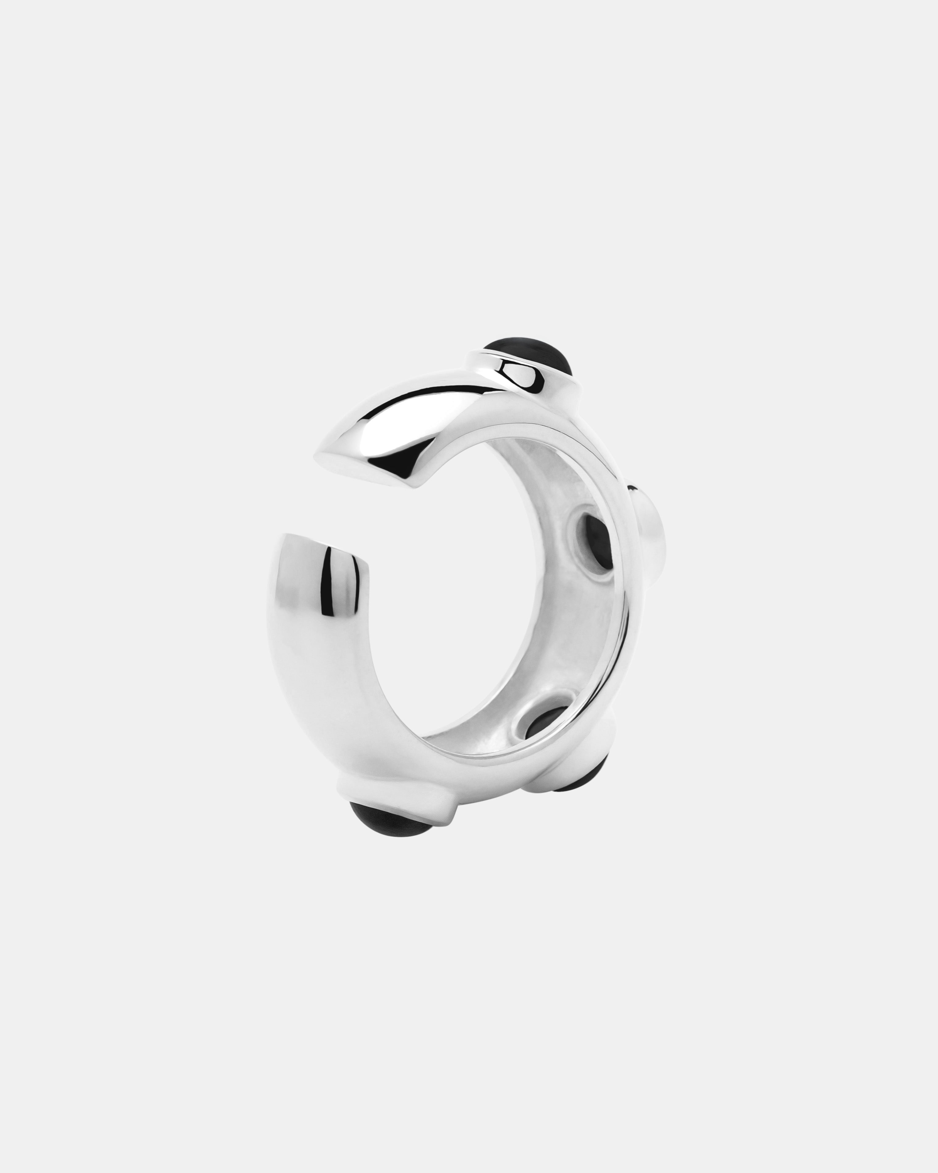 earcuff Zinga Ônix