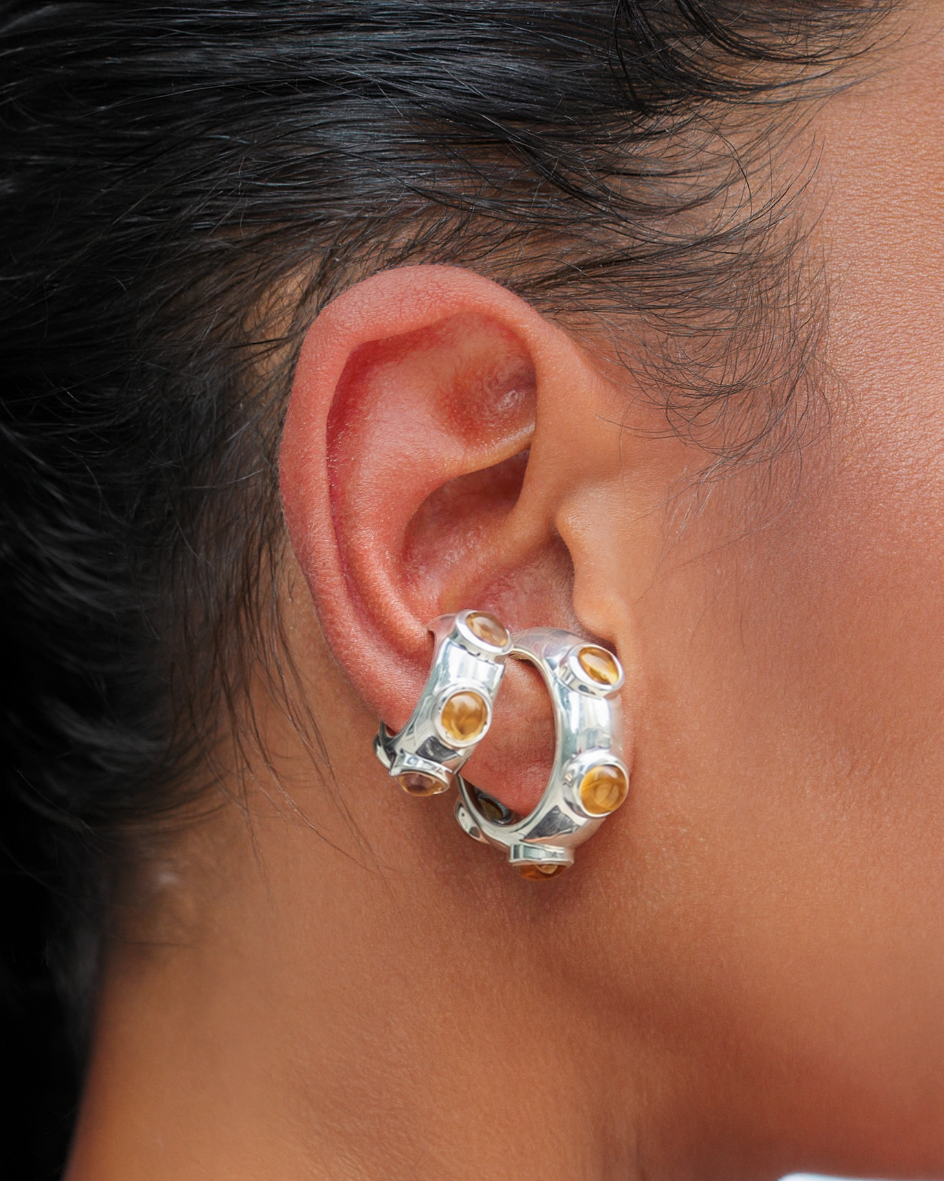 earcuff Zinga Citrino