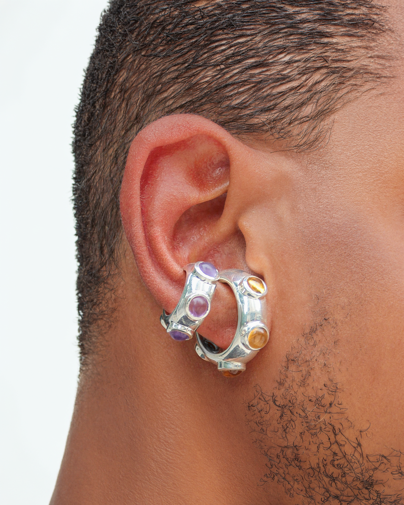 earcuff Mika Ametista