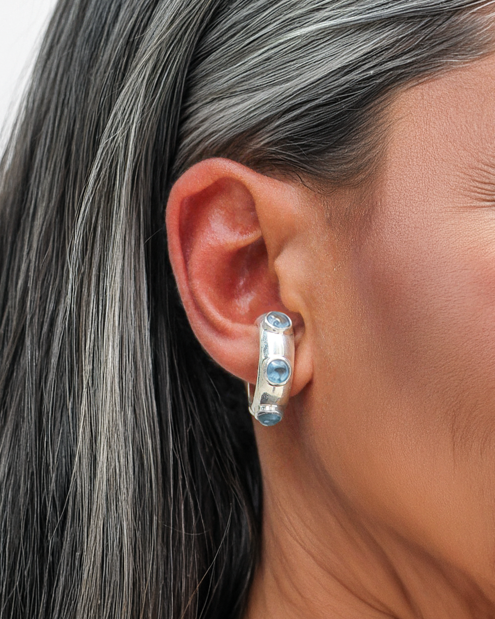earcuff Zinga Azul